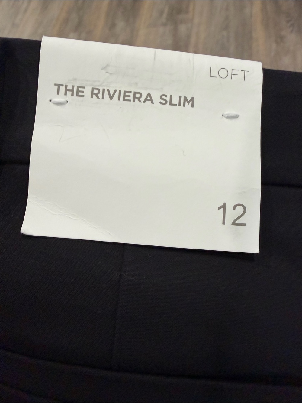 Loft The Riviera Slim Ankle Classic women’s Black pants - Picture 5 of 9
